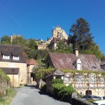 Début de rando à Castelnaud